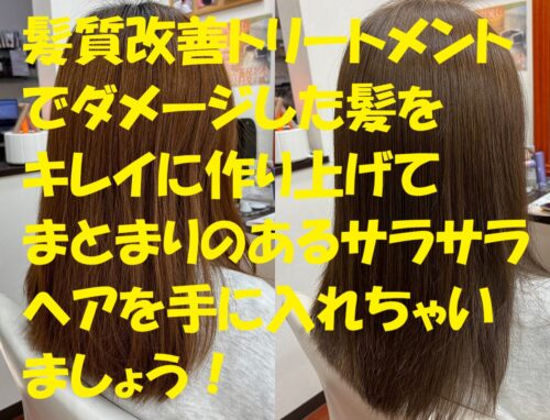 【本庄市の髪質改善】傷んだ髪がよみがえる！本気で変わりたいあなたへ