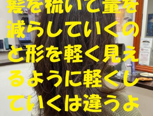 髪を“すく”と“軽くする”は違います！美容室でのオーダー前に知っておきたいポイント