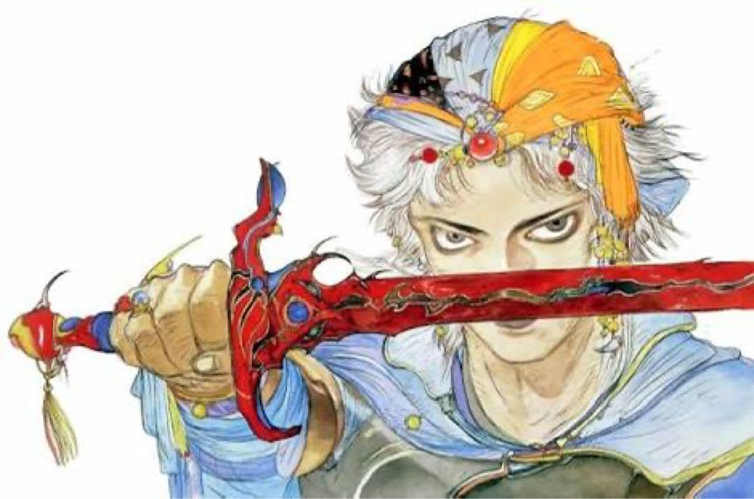 天野喜孝さんの幻想的なファイナルファンタジー２作品（公式サイト引用）