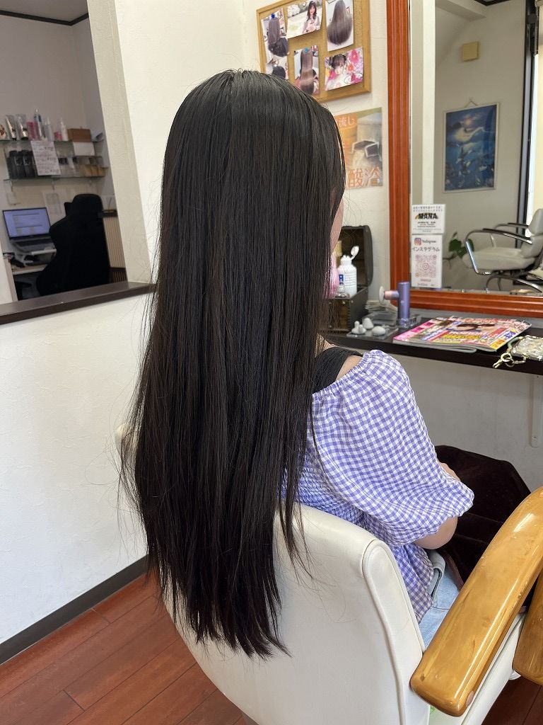 高校生カット ビフォー