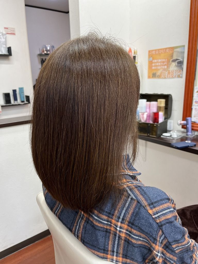 アフター:9LVライムベージュで統一