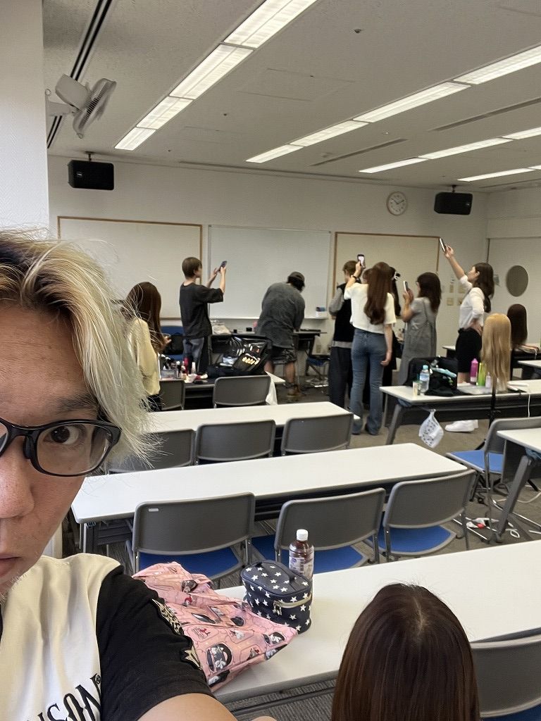 ヘアメイクセミナーの会場風景