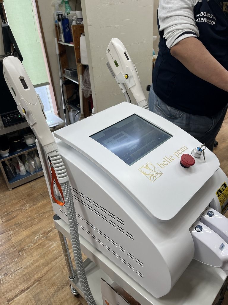 脱毛機の講習会で見た業務用脱毛機