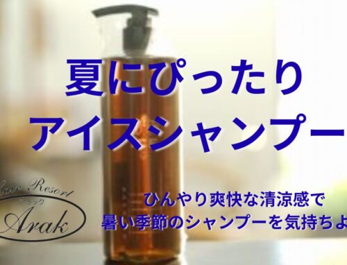 暑い季節におすすめのアイスシャンプー｜清涼感だけじゃない夏の頭皮ケア