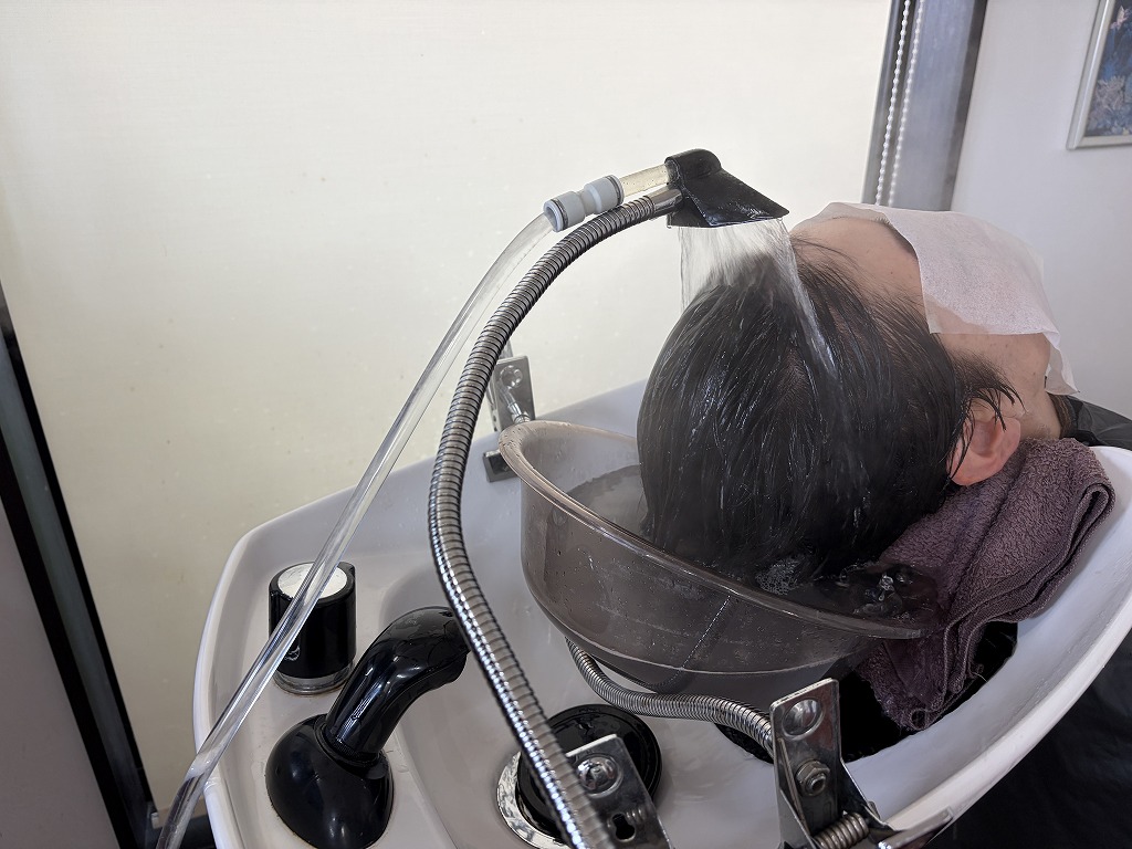HairResort Arakで以前使用していた炭酸泉の装置